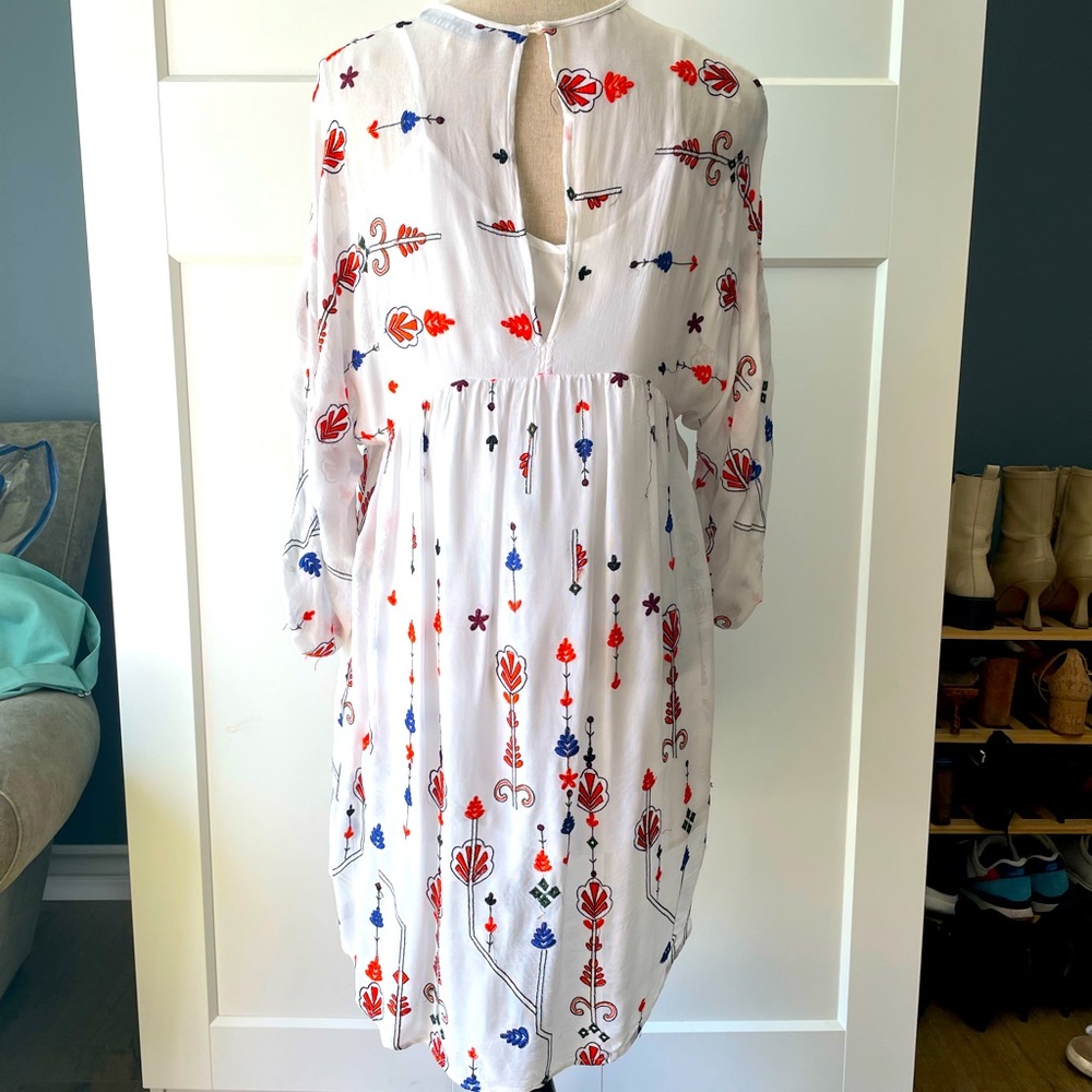 Zara Embroidered Dress